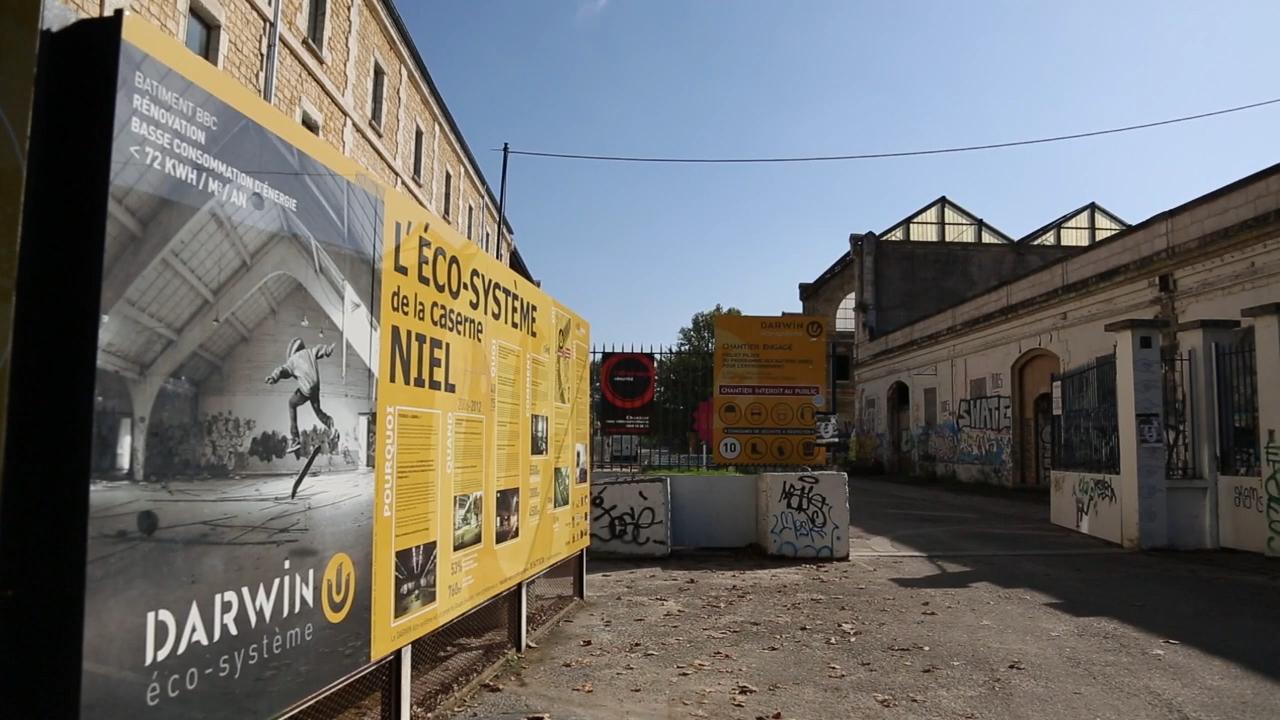 The Caserne Niel transferred to the Darwin project