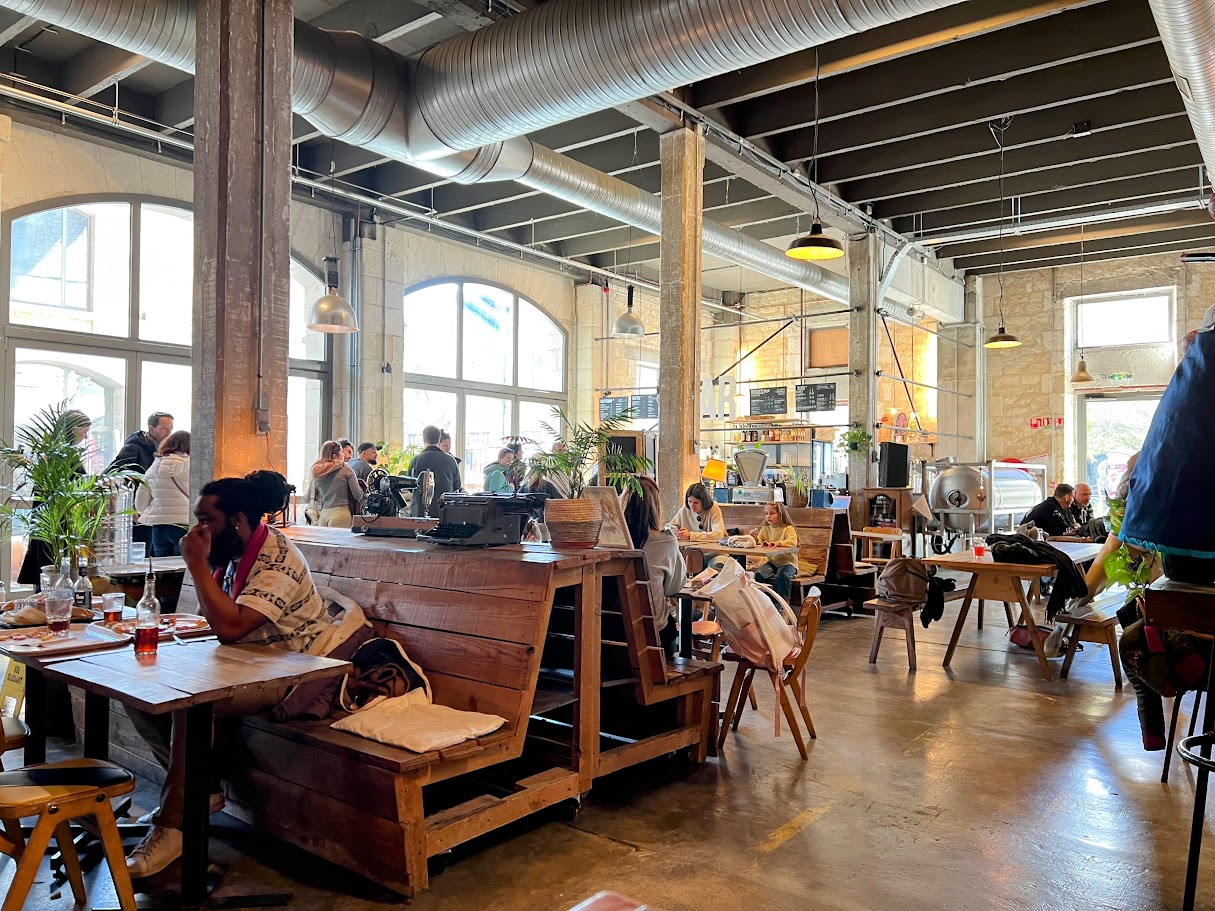 The indoor skatepark at Hangar Darwin